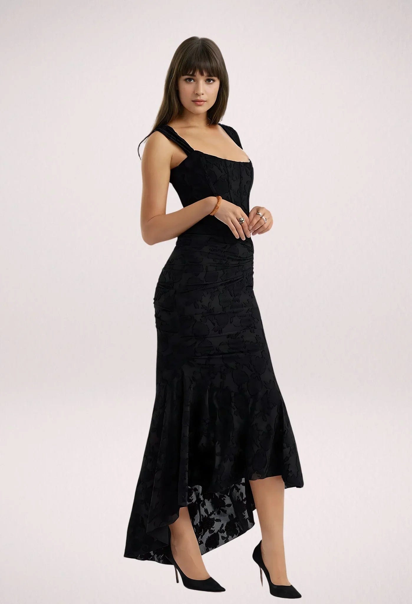 Mordelia Mordelia - Elegant Waist Dress